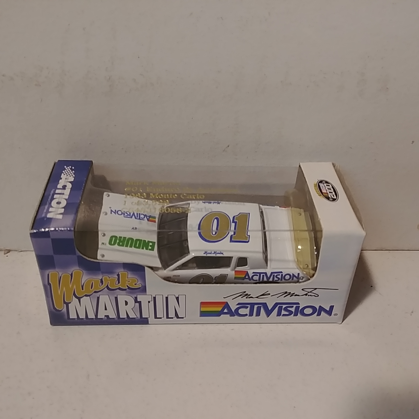 1983 Mark Martin 1/64th Activision RCCA hood open Monte Carlo