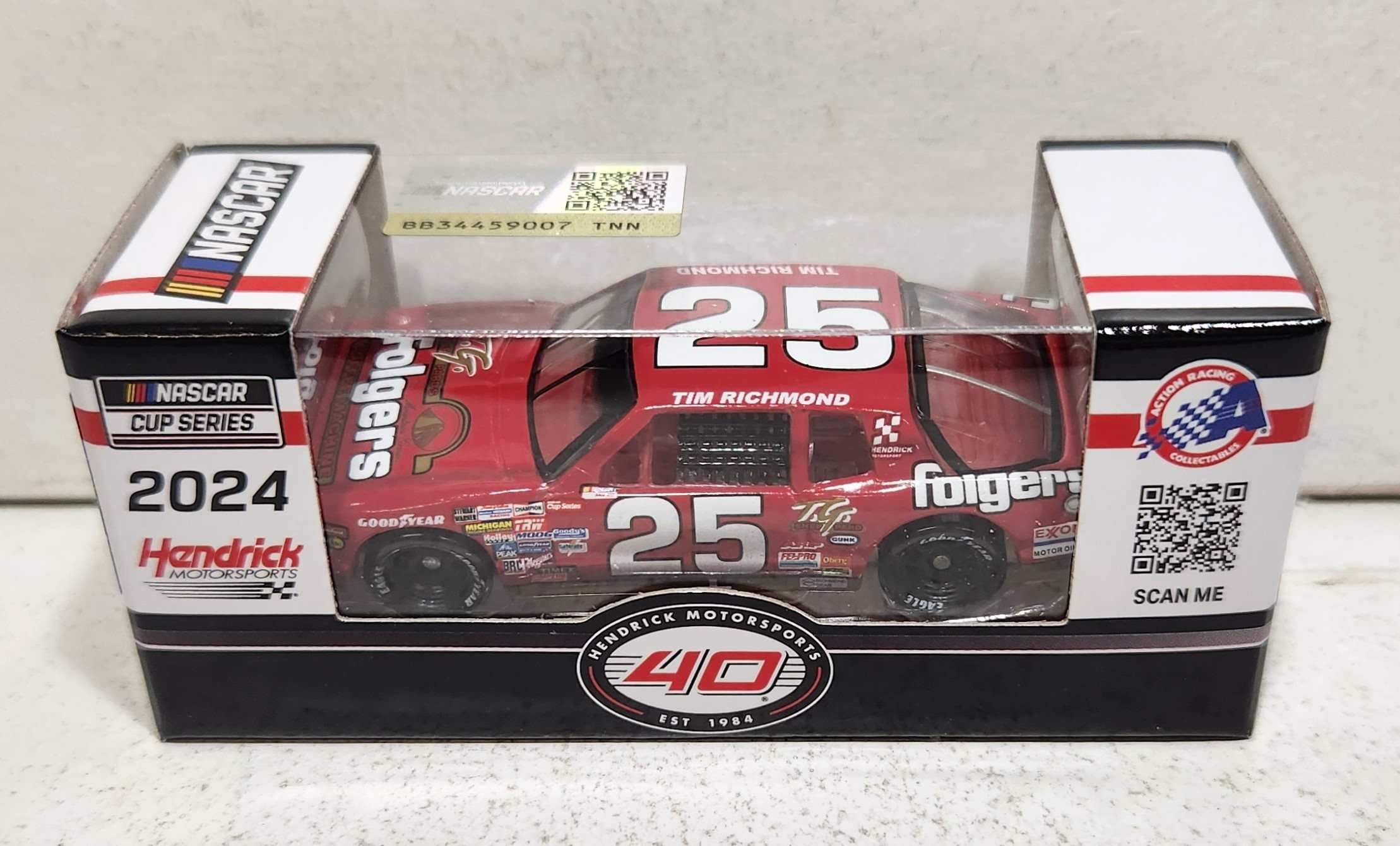 1986 Tim Richman 1/64th Folgers "Spring Pocono Win" Monte Carlo