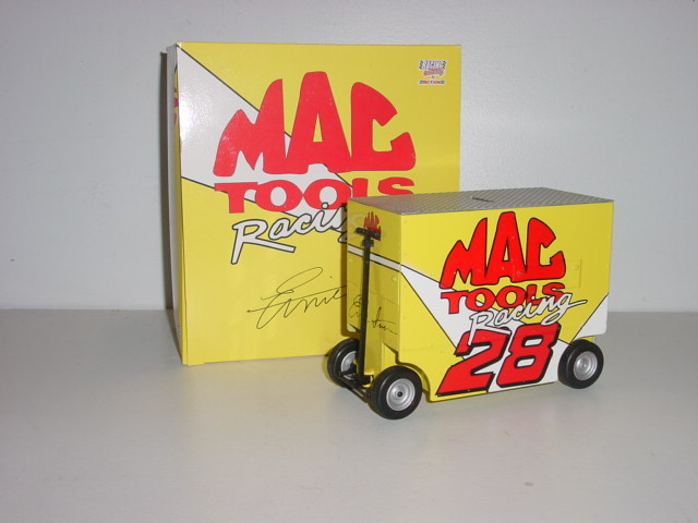 1994 Ernie Irvan 1/16th Mac Tools pitwagon bank