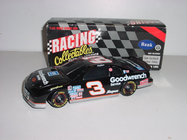 1995 Dale Earnhardt 1/24th Goodwrench b/w bank Monte Carlo