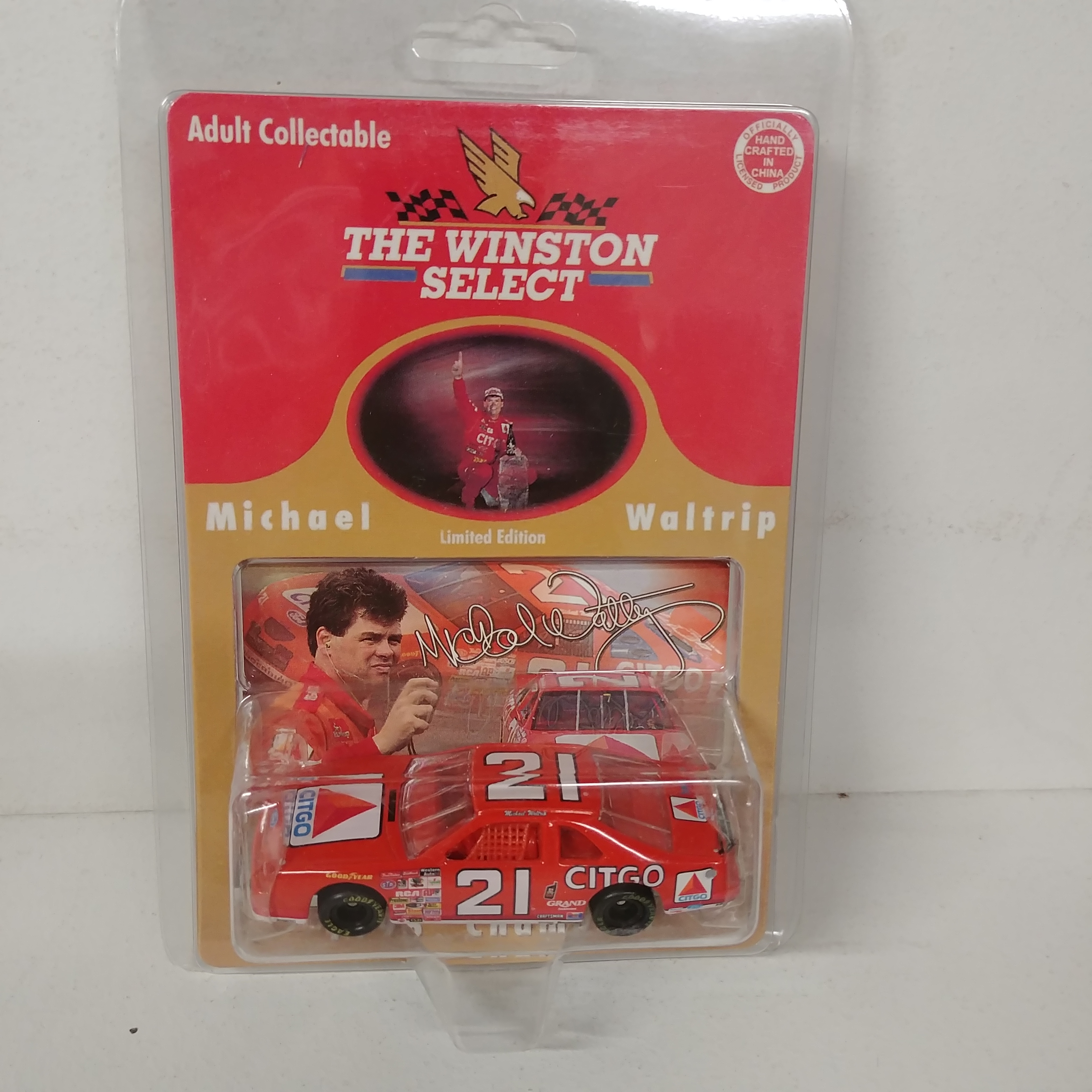 1996 Michael Waltrip 1/64th Citgo "Winston Select Champion" car