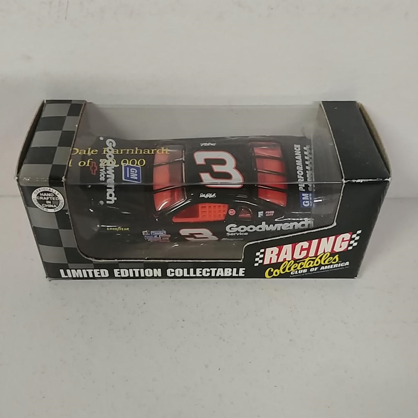 1996 Dale Earnhardt 1/64th Goodwrench RCCA hood open Monte Carlo