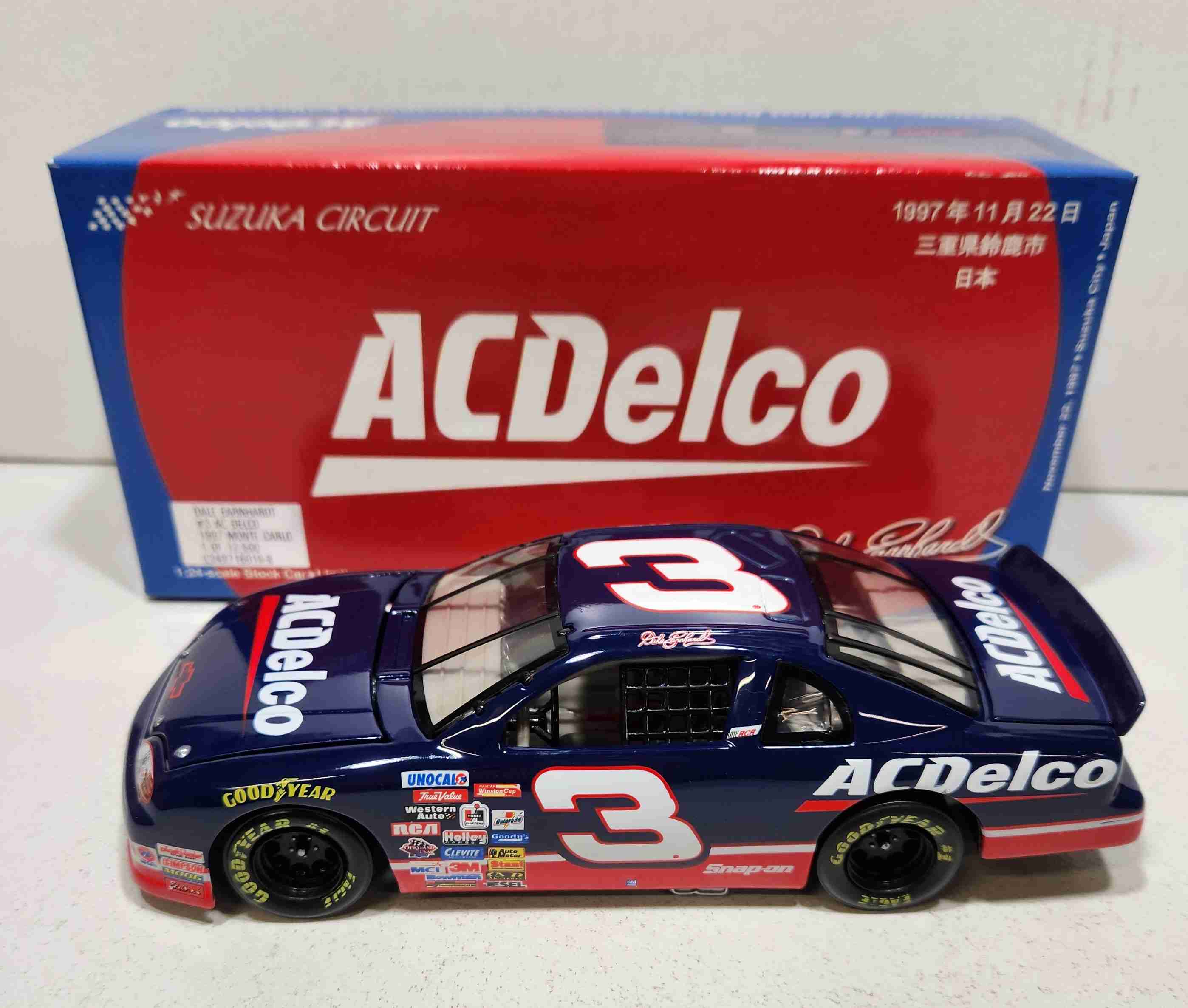 1997 Dale Earnhardt 1/24th AC Delco Monte Carlo