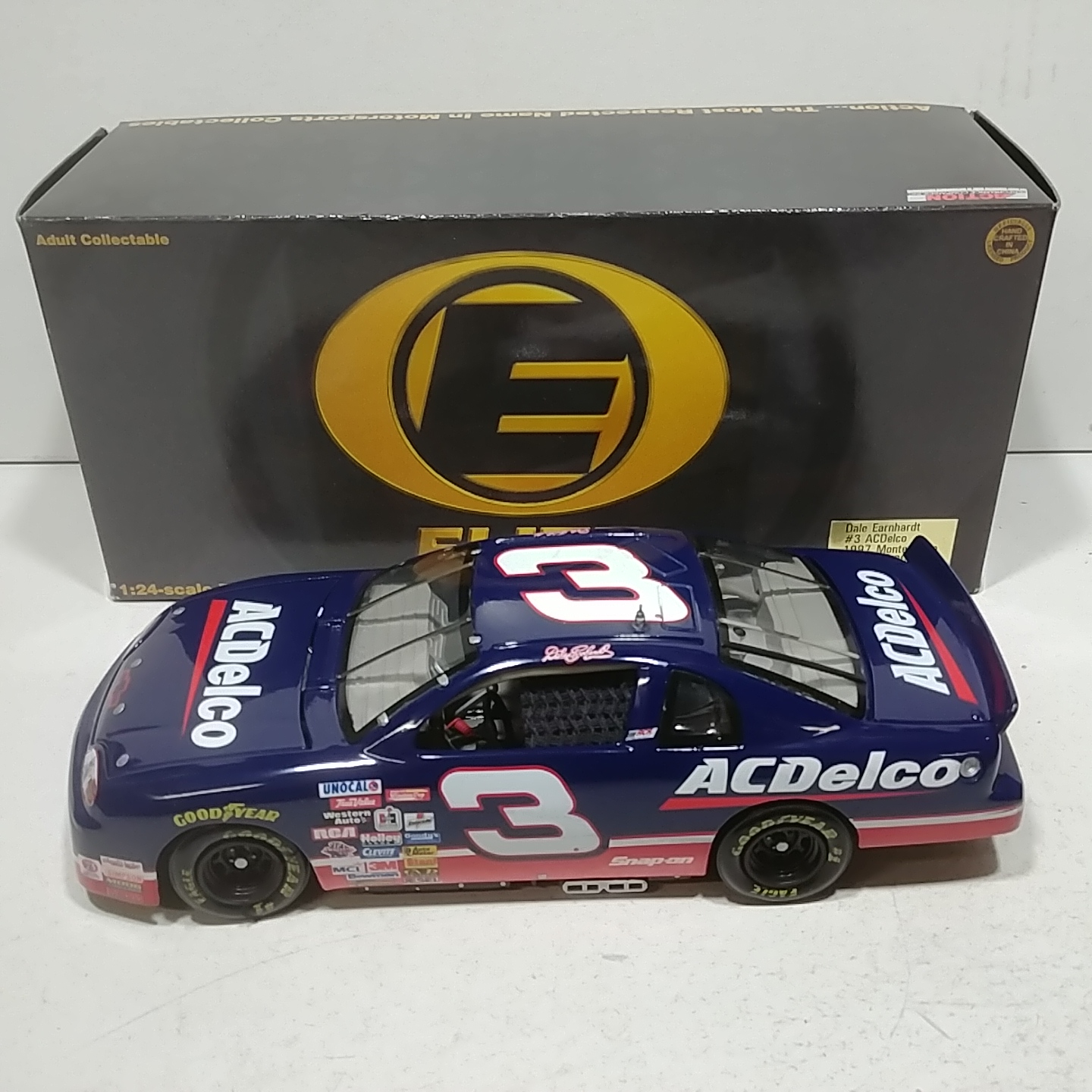 1997 Dale Earnhardt 1/24th AC Delco Elite Monte Carlo