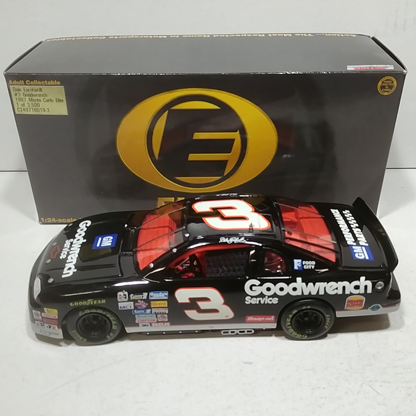 1997 Dale Earnhardt 1/24th GM Goodwrench Elite Monte Carlo