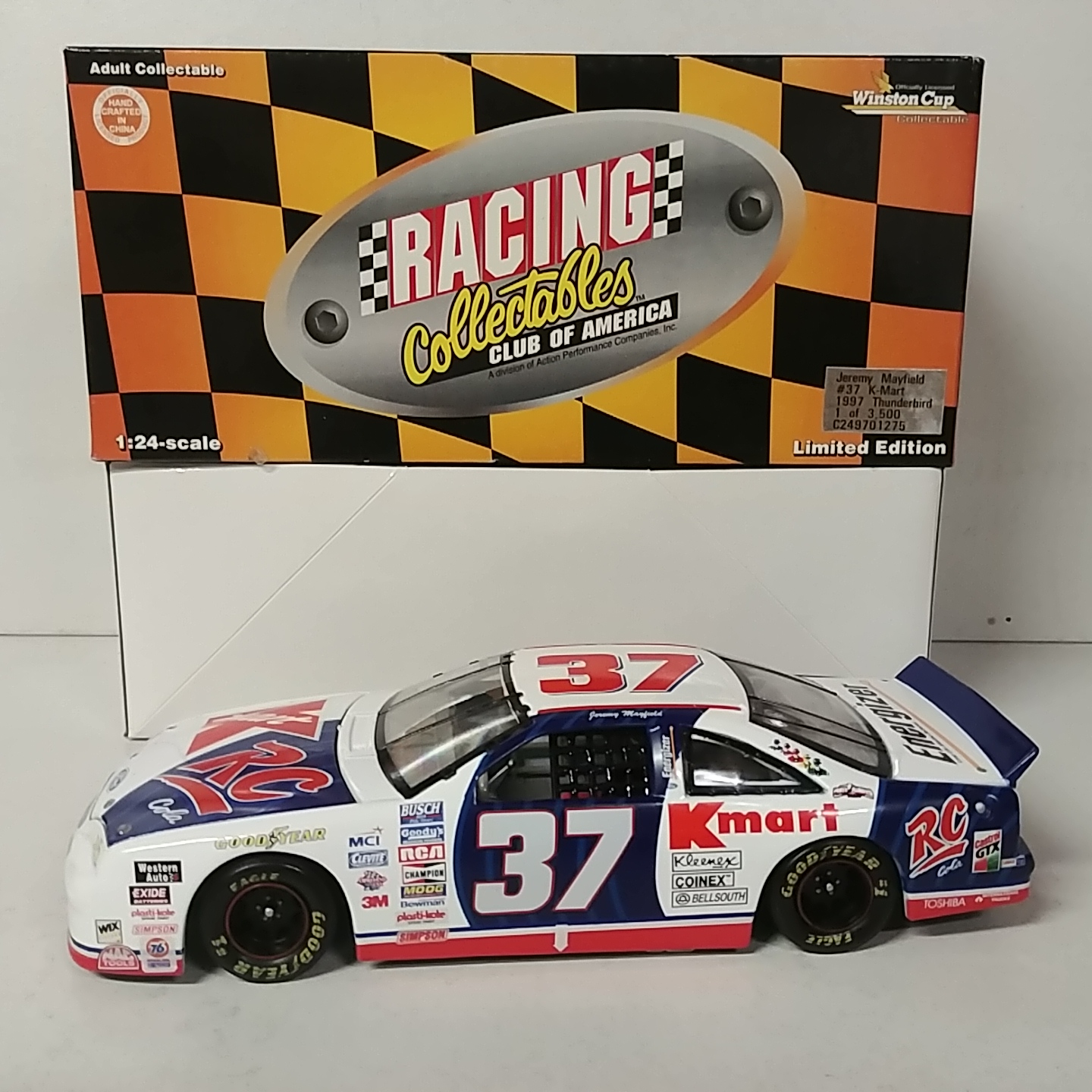 1997 Jeremy Mayfield 1/24th K-Mart Thunderbird