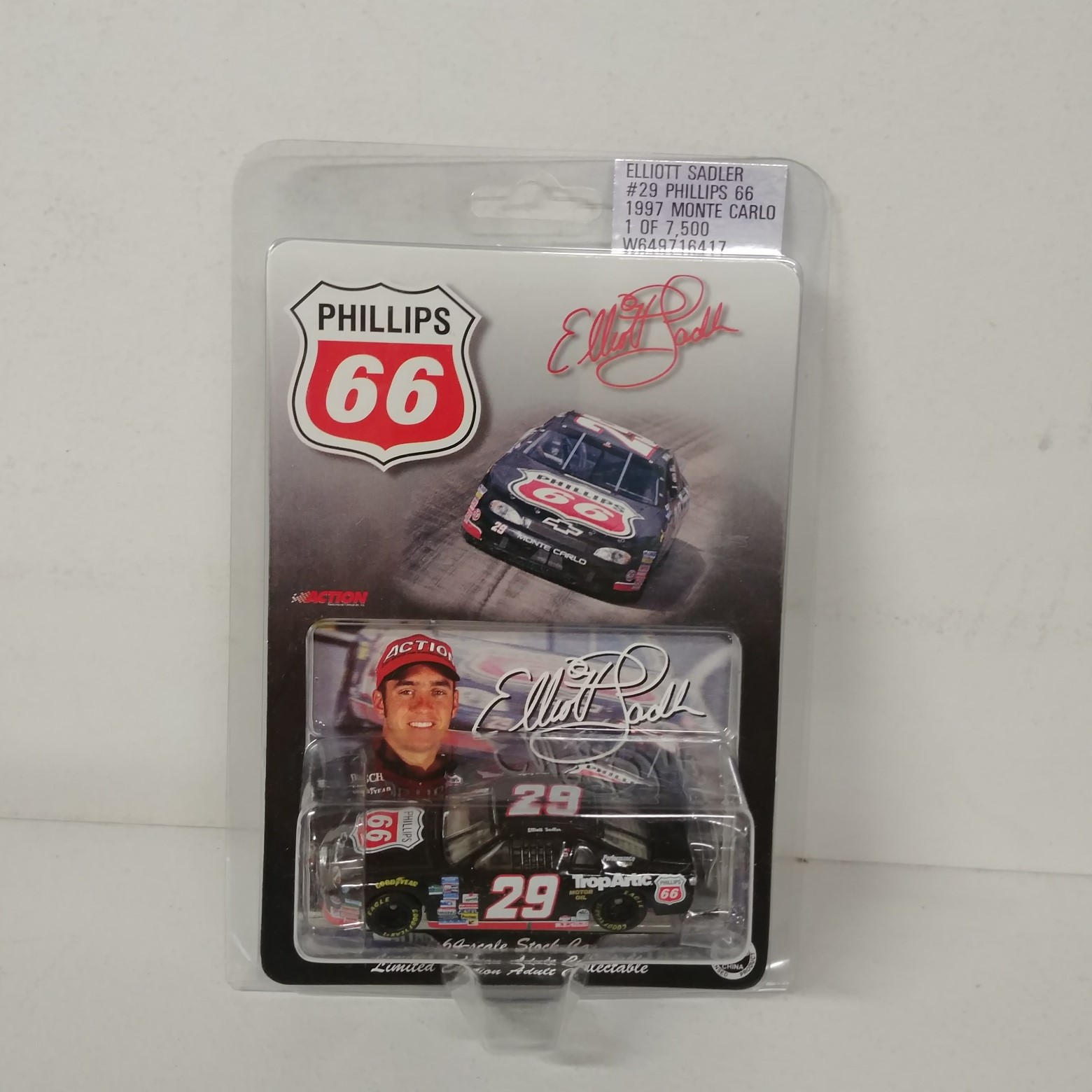 1997 Elliott Sadler 1/64th Phillips 66 ARC Monte Carlo