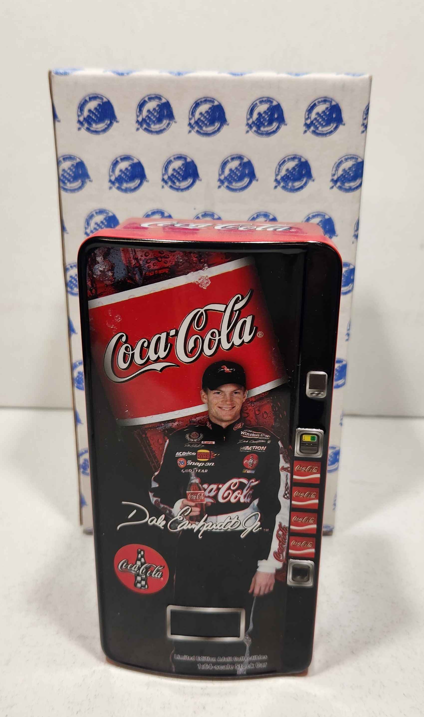 1998 Dale Earnhardt Jr 1/64th Coca-Cola "Polar Bear" car in vending machine