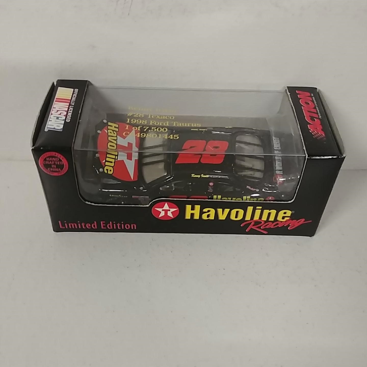 1998 Kenny Irwin 1/64th Texaco Havoline hood open Taurus