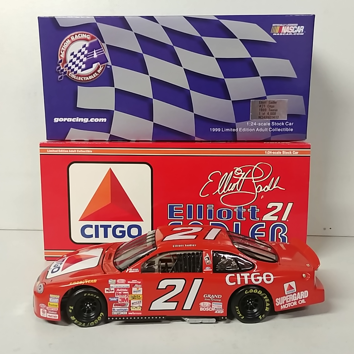 1999 Elliott Sadler 1/24th Citgo c/w car