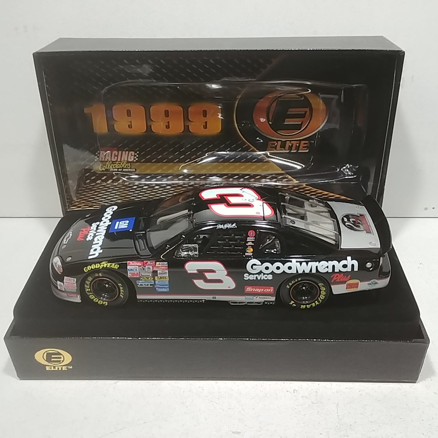 1999 Dale Earnhardt 1/24th GM Goodwrench Service Plus "25th Anniversary" Elite Monte Carlo