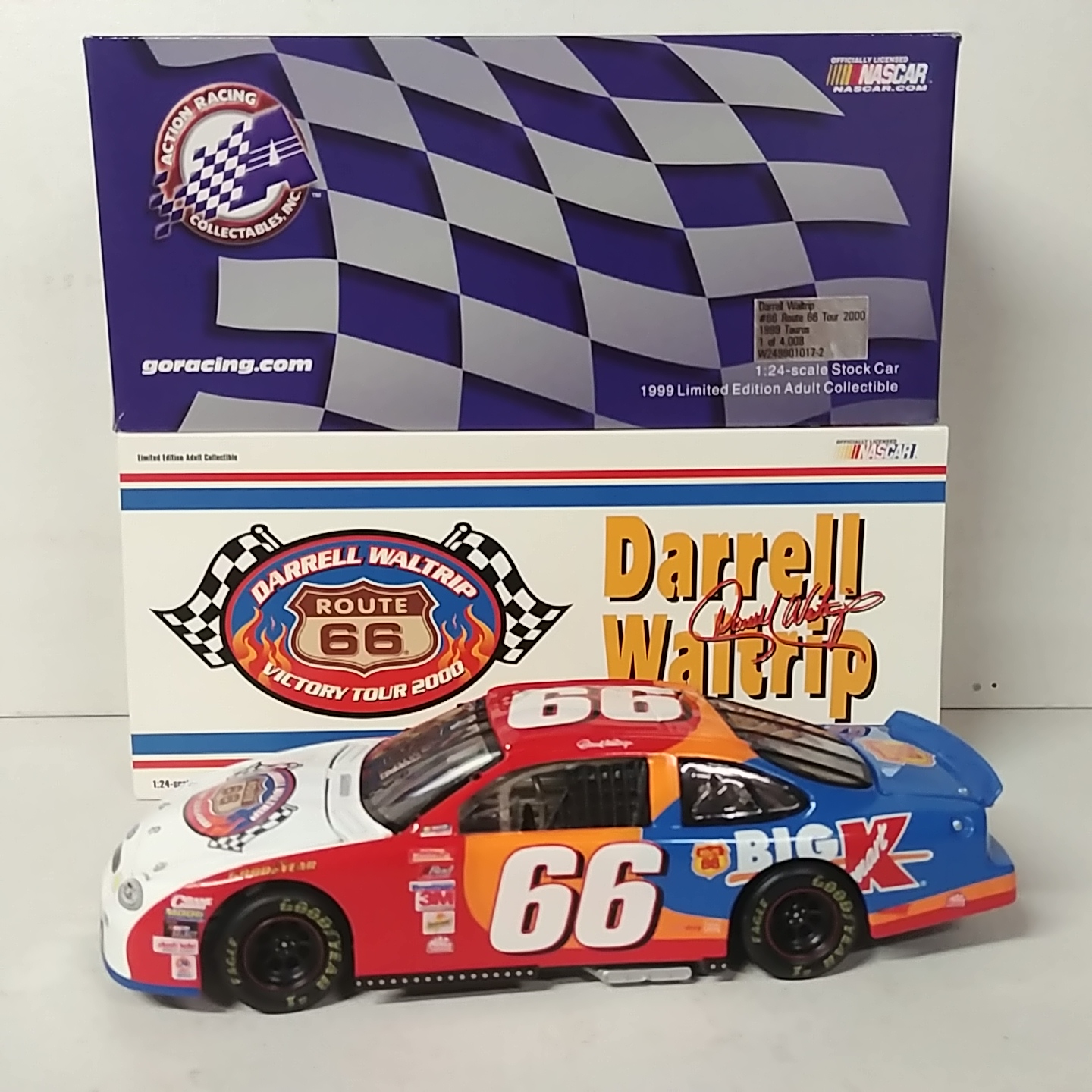 1999 Darrell Waltrip 1/24th Big Kmart "Victory Tour" c/w car