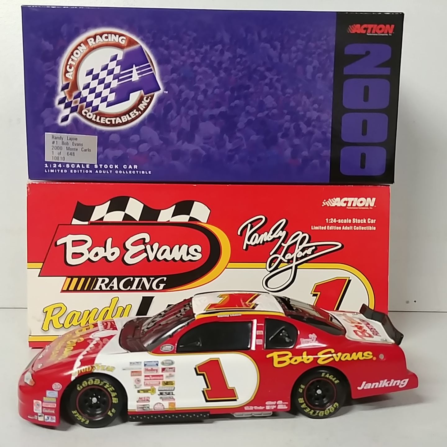 ..2000 Randy Lajoie 1/24th Bob Evans B/w Bank