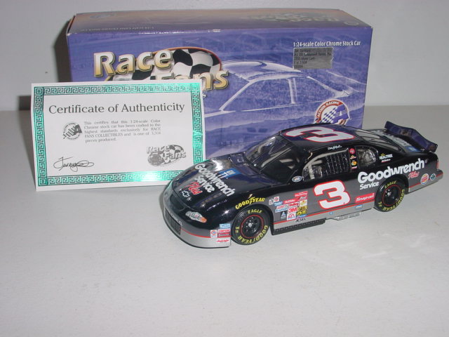 2000 Dale Earnhardt 1/24th Goodwrench Service Plus "Color Chrome" Monte Carlo