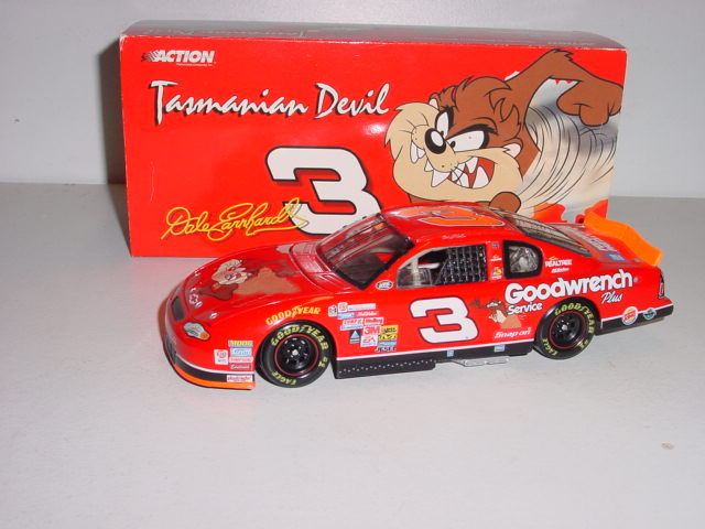 2000 Dale Earnhardt 1/24th Goodwrench "Taz No Bull" c/w/b Monte Carlo