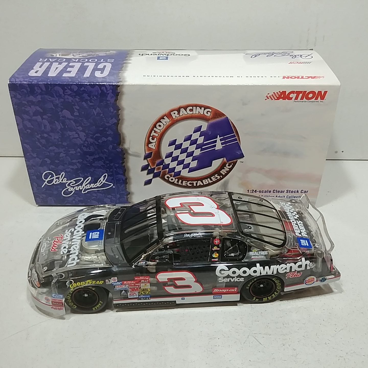 2000 Dale Earnhardt 1/24th Goodwrench "Clear" Monte Carlo