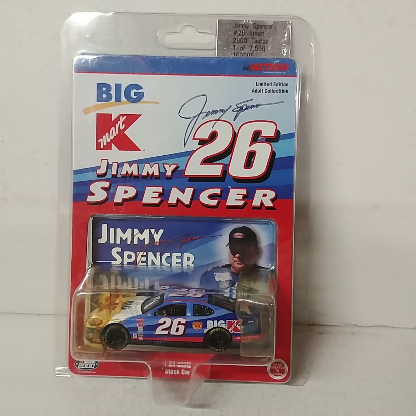 2000 Jimmy Spencer 1/64th Big Kmart ARC Taurus