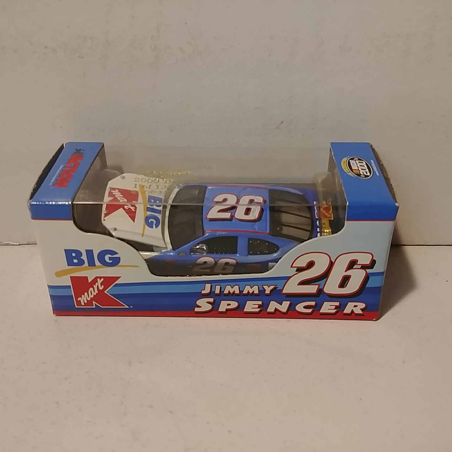 2000 Jimmy Spencer 1/64th Big Kmart RCCA hood open Taurus