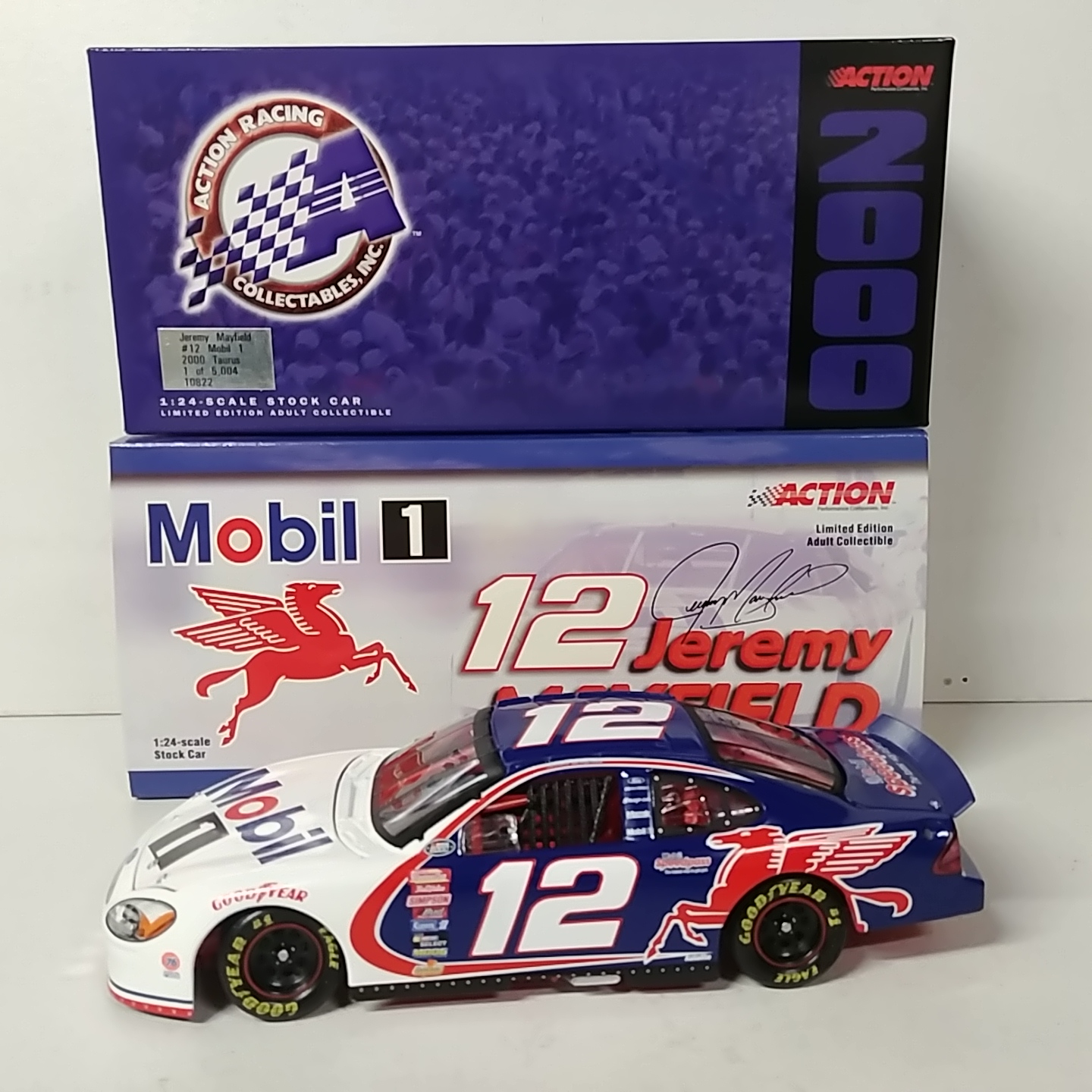 2000 Jeremy Mayfield 1/24th Mobil 1 Taurus