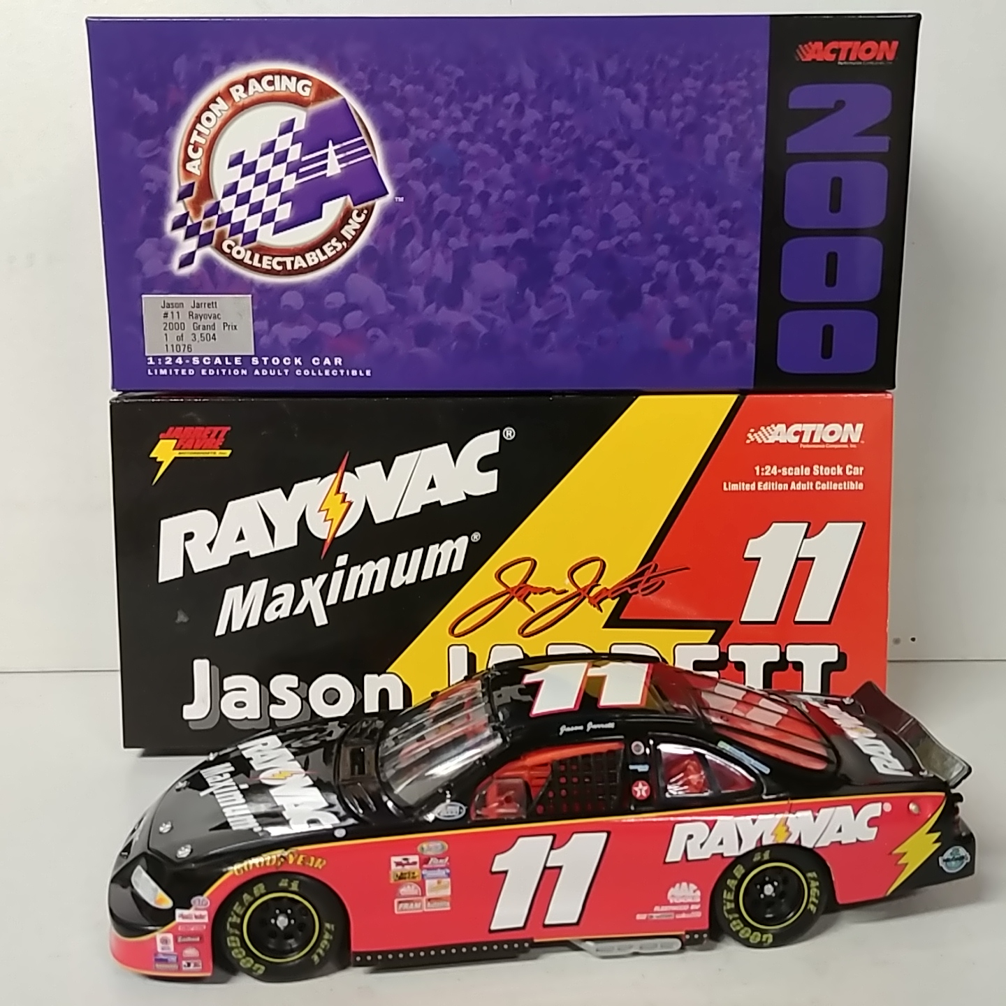 2000 Jason Jarrett 1/24th Rayovac "Busch Series" c/w Grand Prix