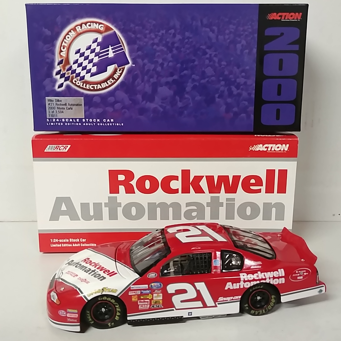 2000 Mike Dillon 1/24th Rockwell Automation "Busch Series" c/w Monte Carlo