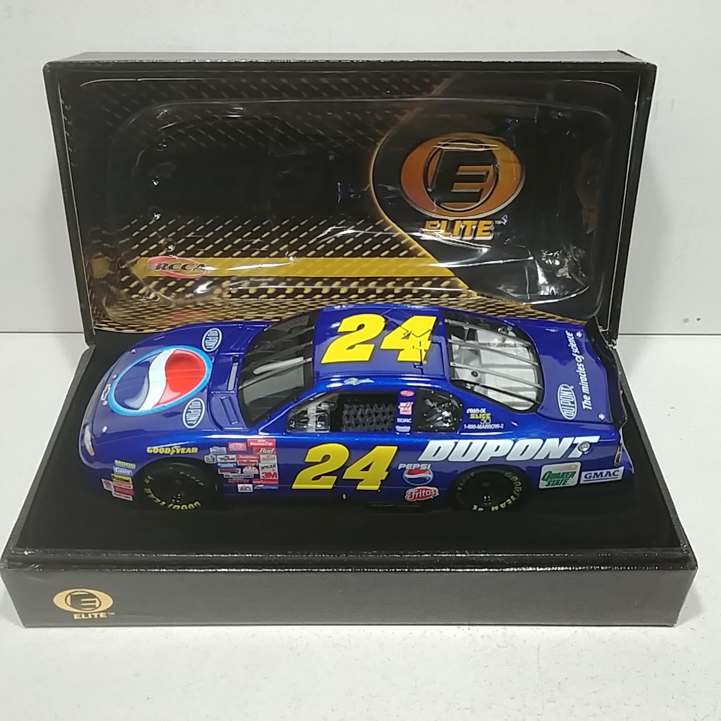 2001 Jeff Gordon 1/24th Dupont Pepsi Elite Monte Carlo