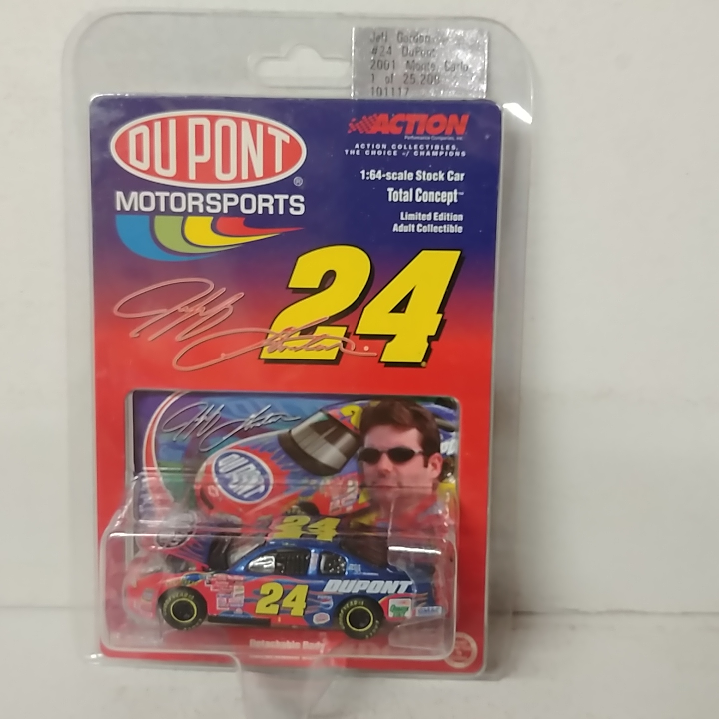 2001 Jeff Gordon 1/64th Dupont Total Concept ARC Monte Carlo