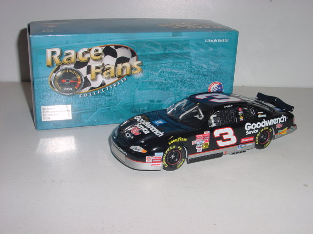 2001 Dale Earnhardt 1/24th Goodwrench Service Plus Monte Carlo by Race Fans