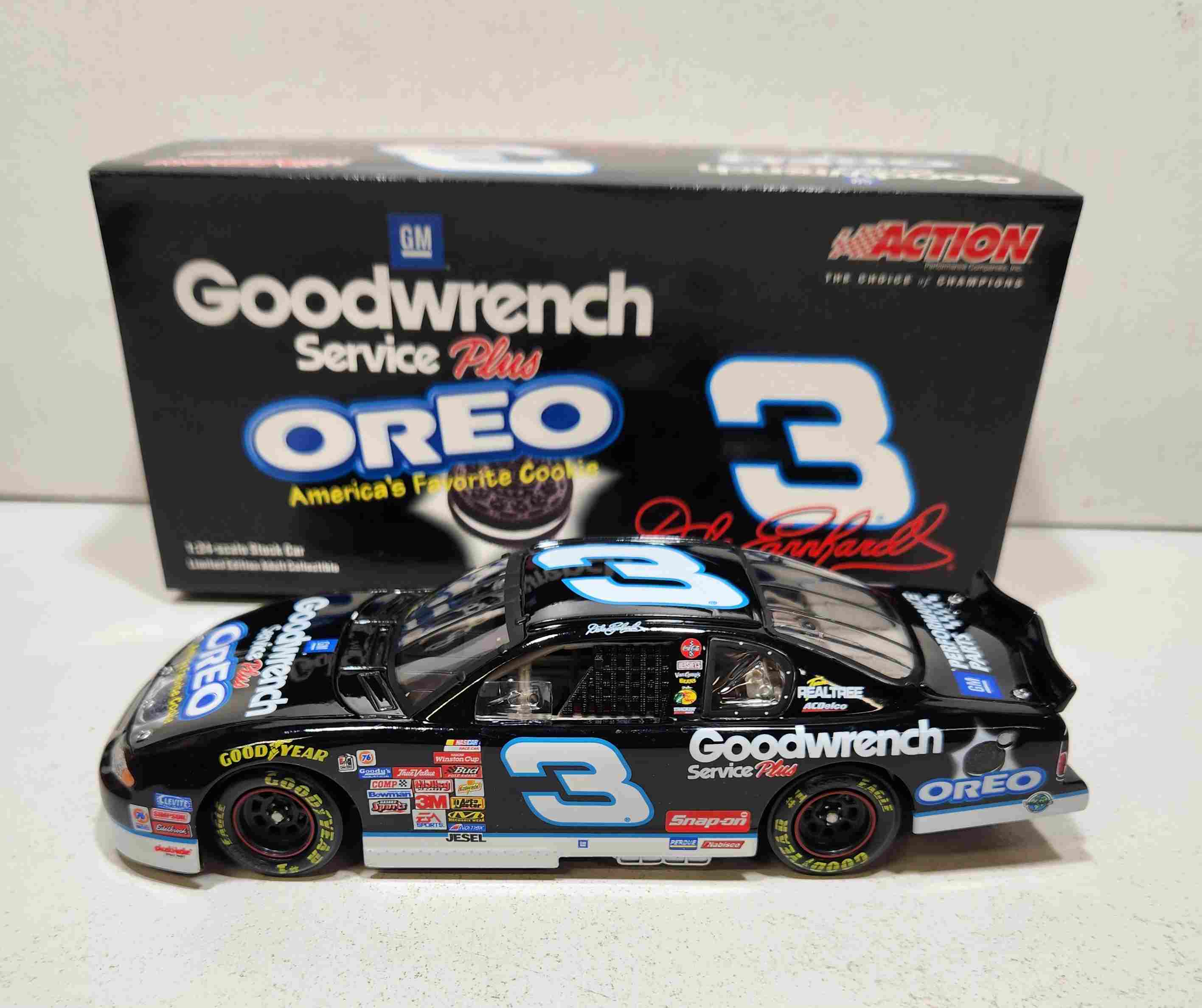 2001 Dale Earnhardt 1/24th Goodwrench "Oreo" Monte Carlo