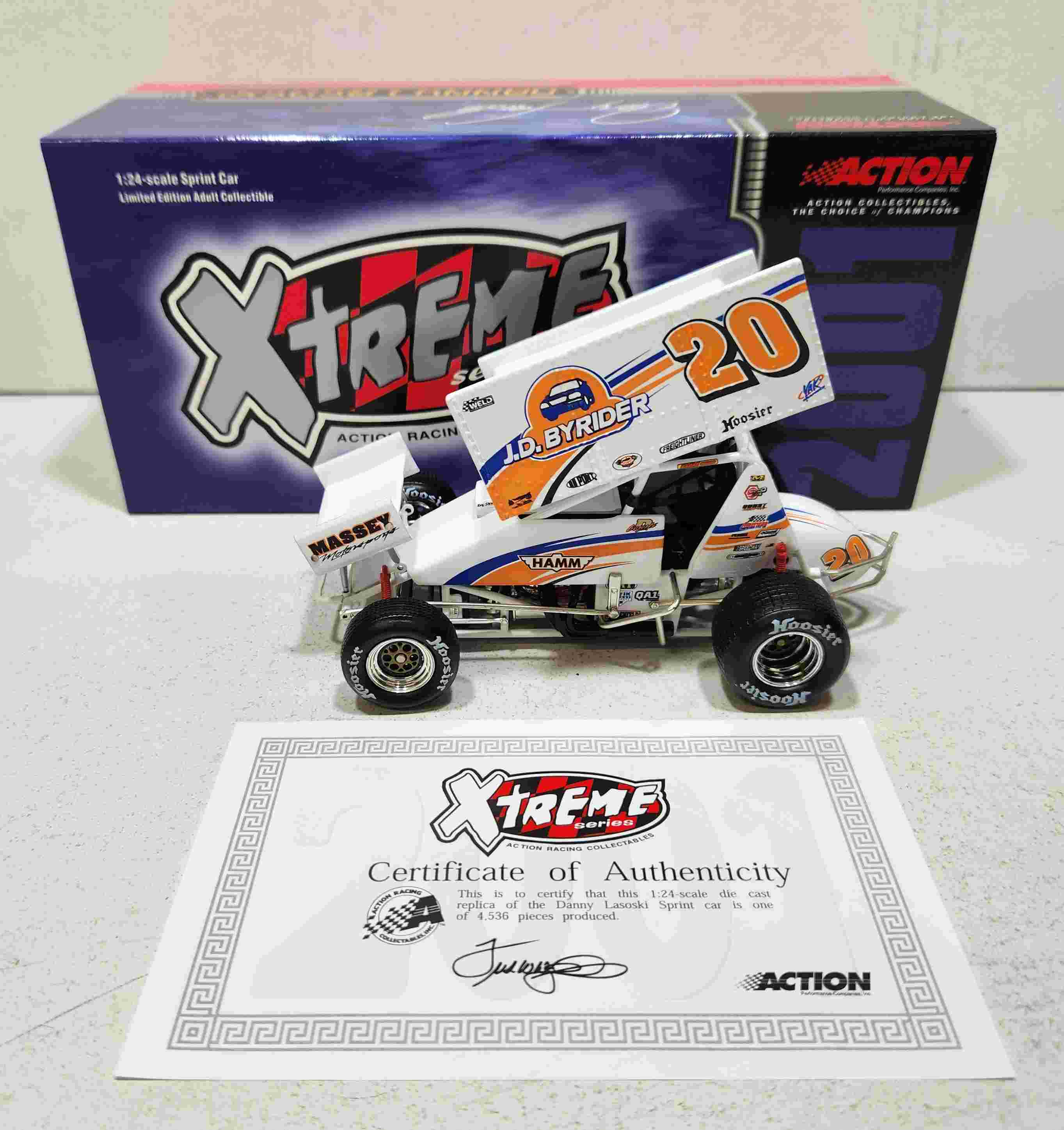 2001 Danny Lasoski 1/24th JD Byrider sprint car