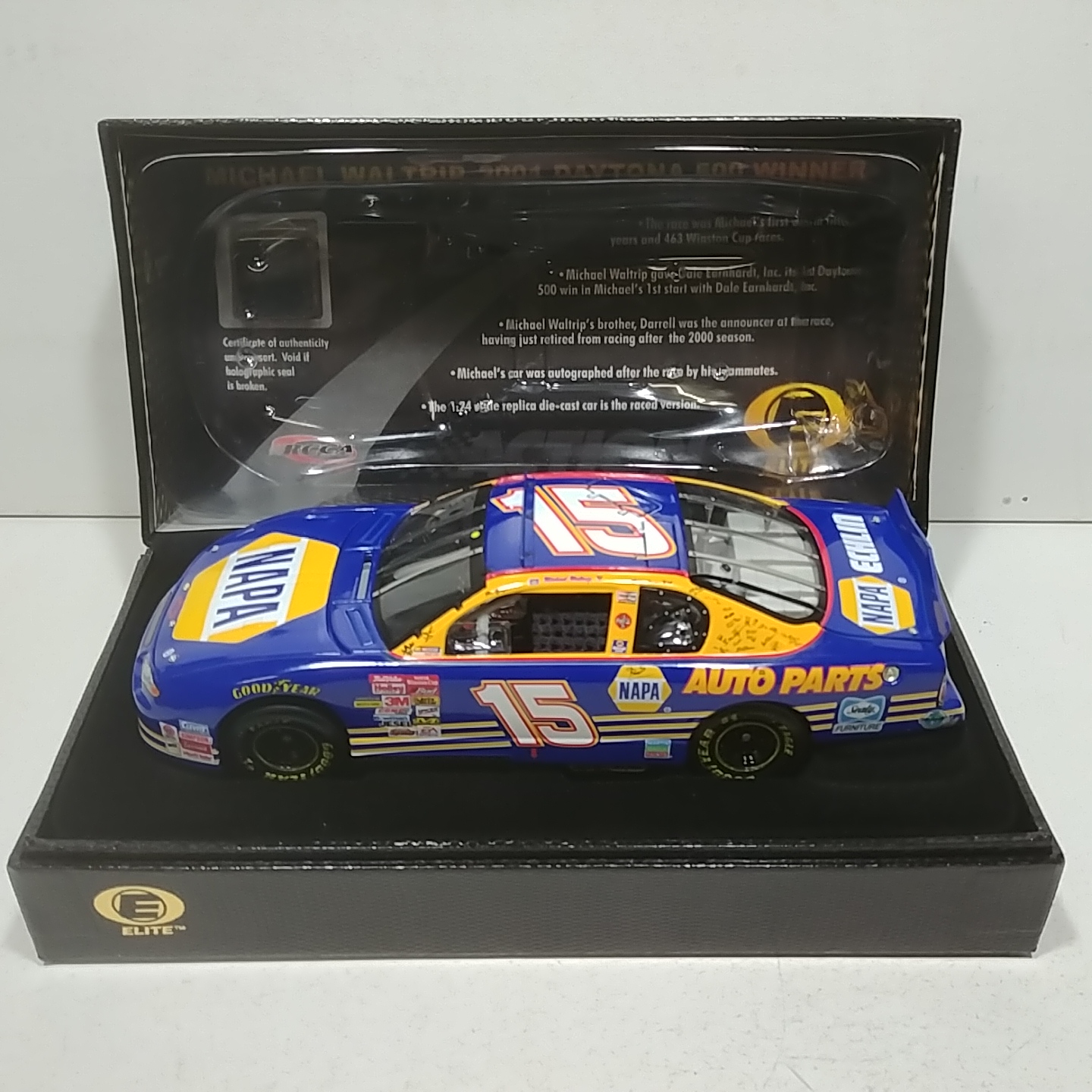 ..2001 Michael Waltrip 1/24th NAPA 