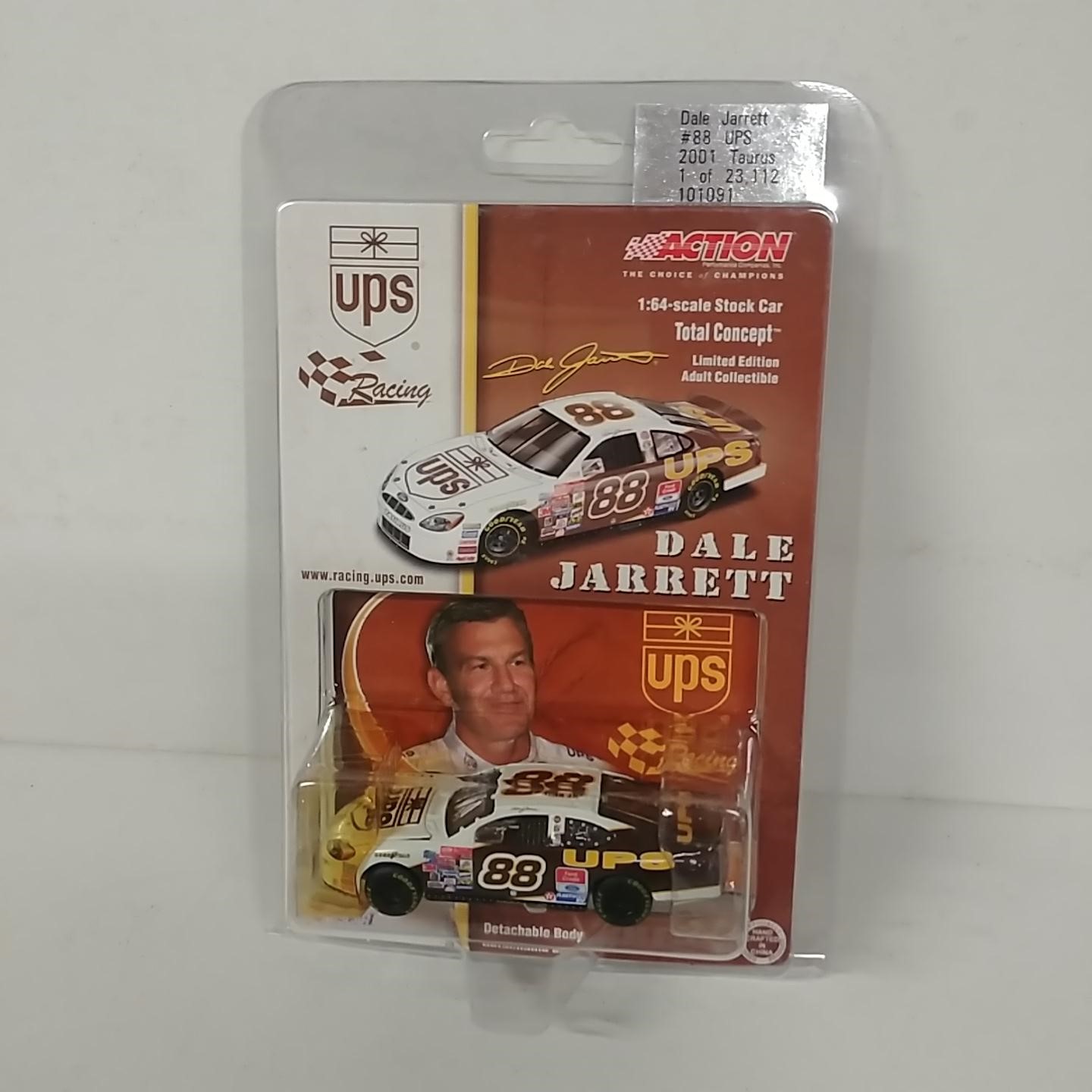 2001 Dale Jarrett 1/64th UPS ARC car