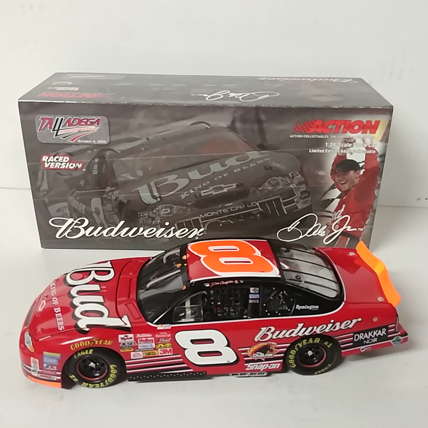 DALE EARNHARDT JR 2002 TALLADEGA SECOND WIN RACED VERSION 1/24 REVELL