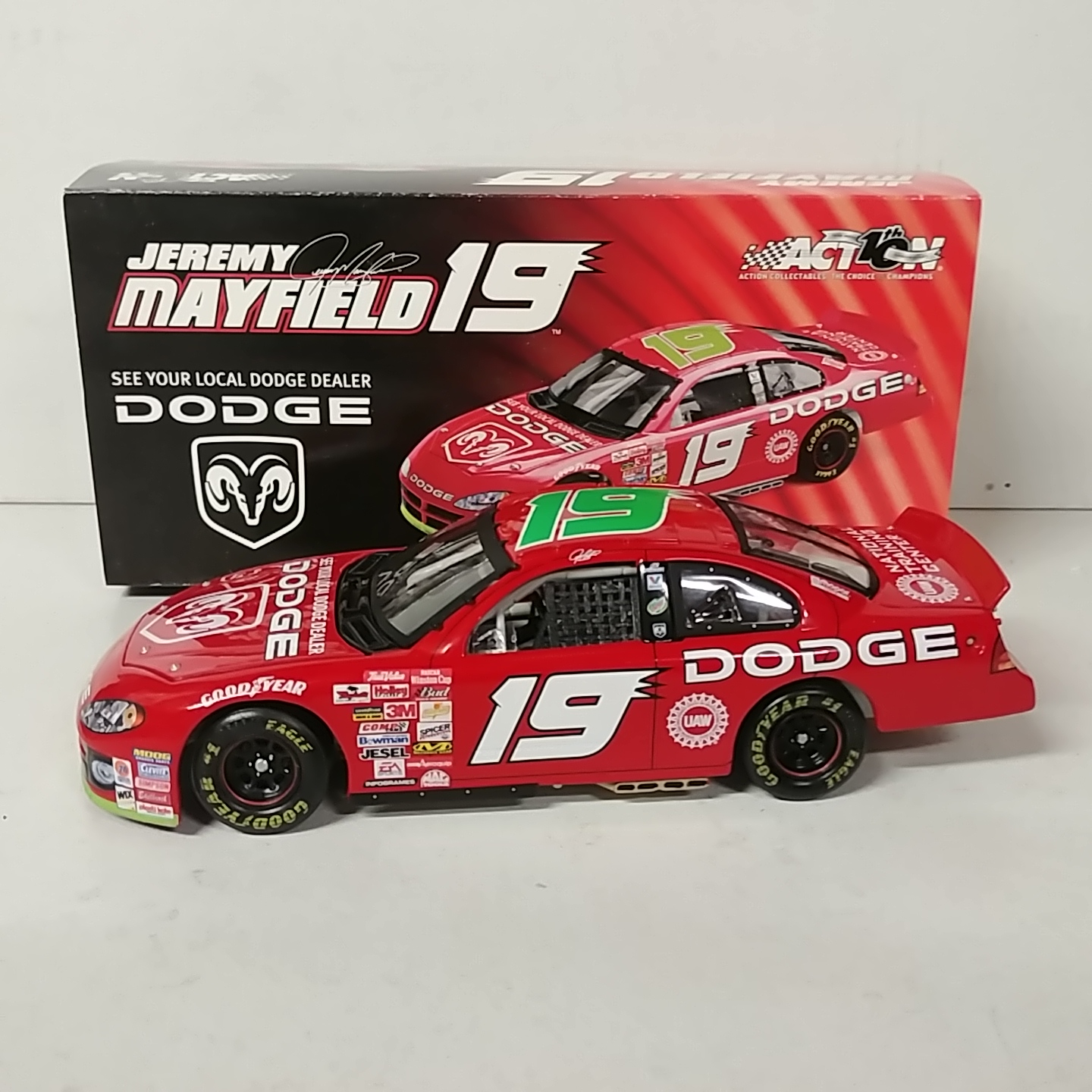 2002 Jeremy Mayfield 1/24th Dodge Dealers Intrepid R/T