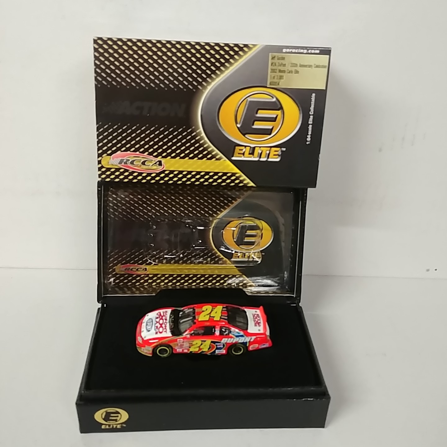 2002 Jeff Gordon 1/64th Dupont  "200th Anniversary" RCCA Elite