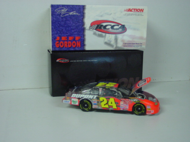 2002 Jeff Gordon 1/24th Dupont "Half Clear" car