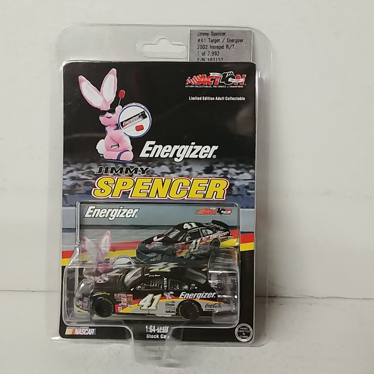 2002 Jimmy Spencer 1/64th Energizer ARC Intrepid R/T