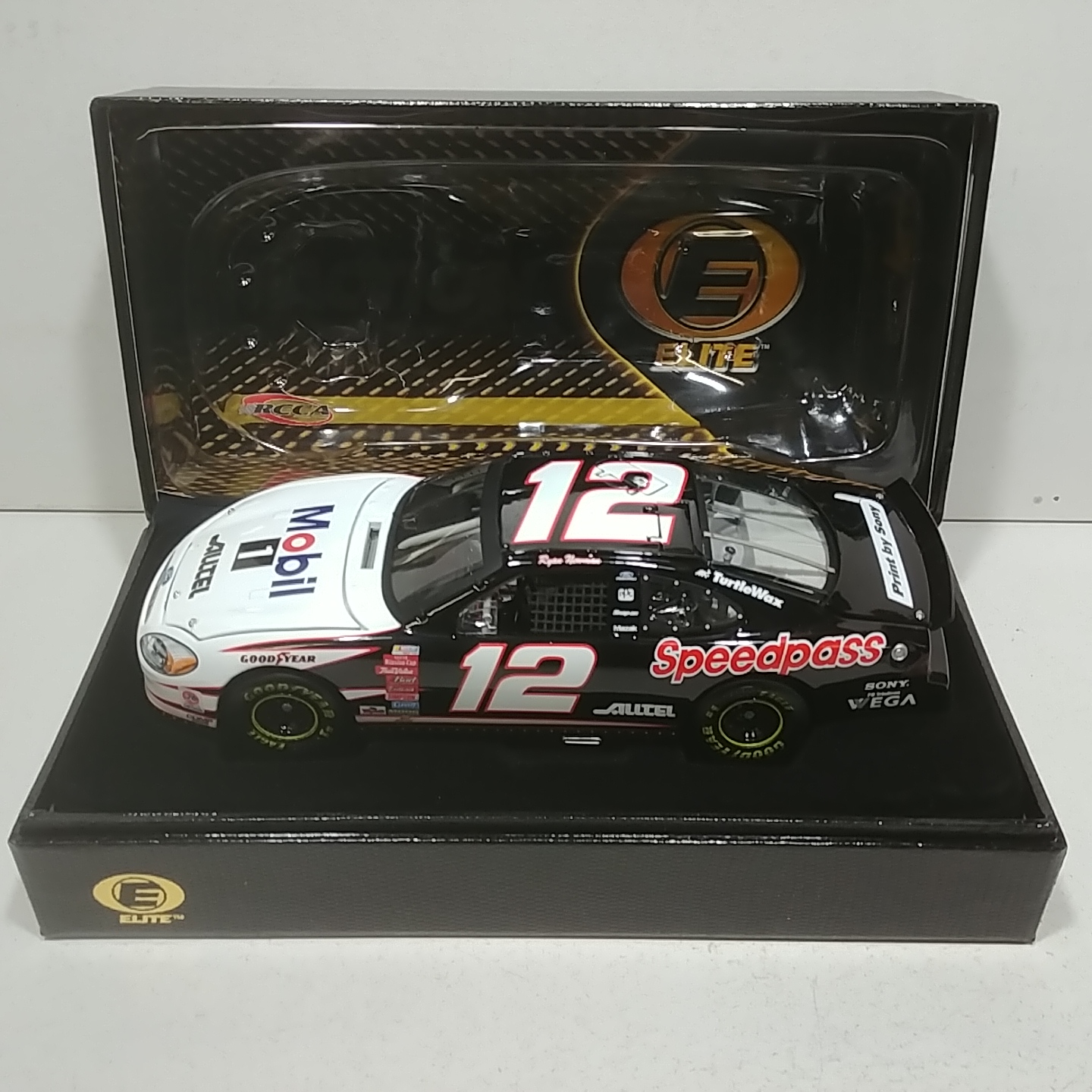 2002 Ryan Newman 1/24th Mobil1 "Speedpass" Elite Taurus