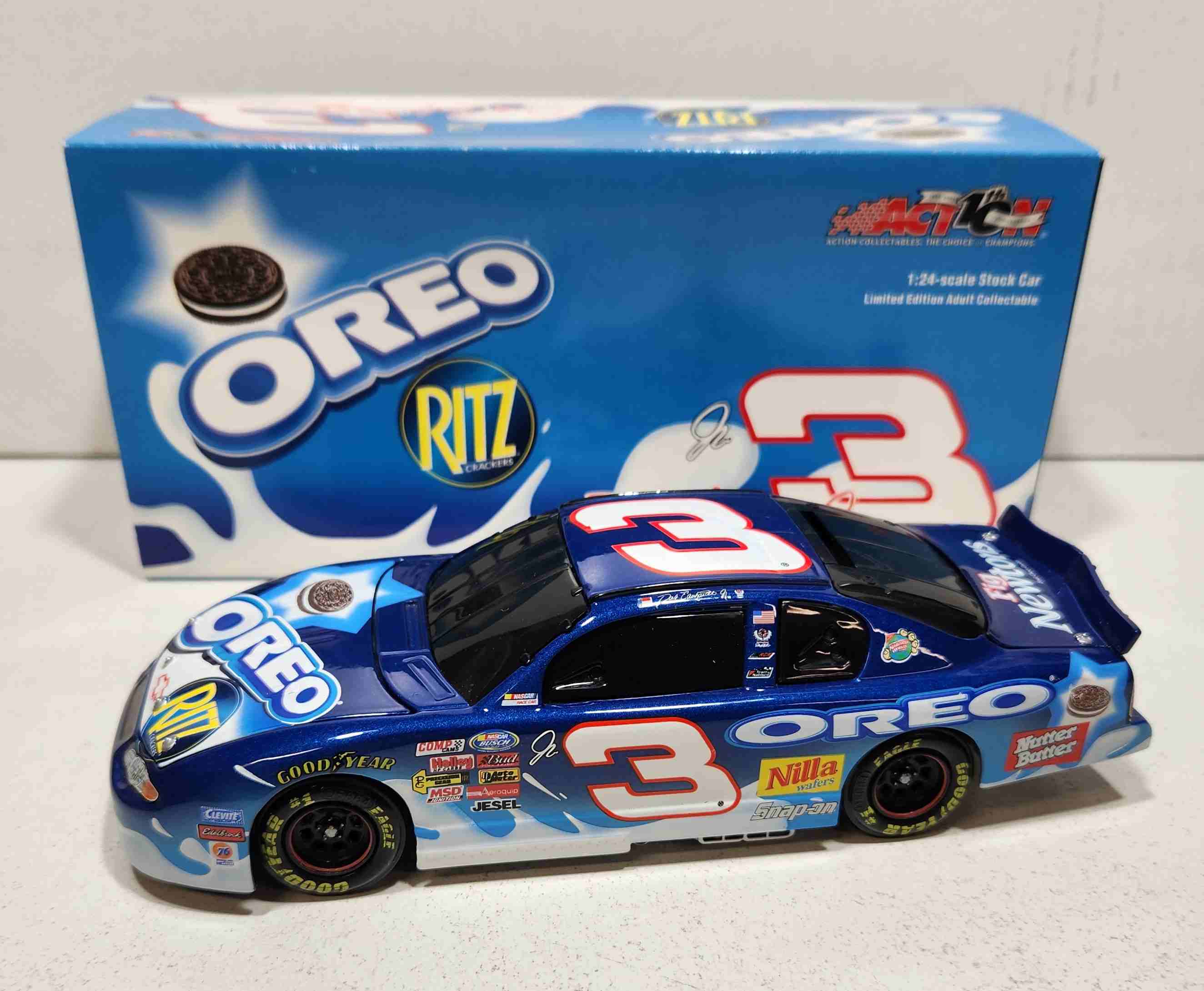 2002 Dale Earnhardt Jr 1/24th Oreo "Busch Series" b/w/b Monte Carlo