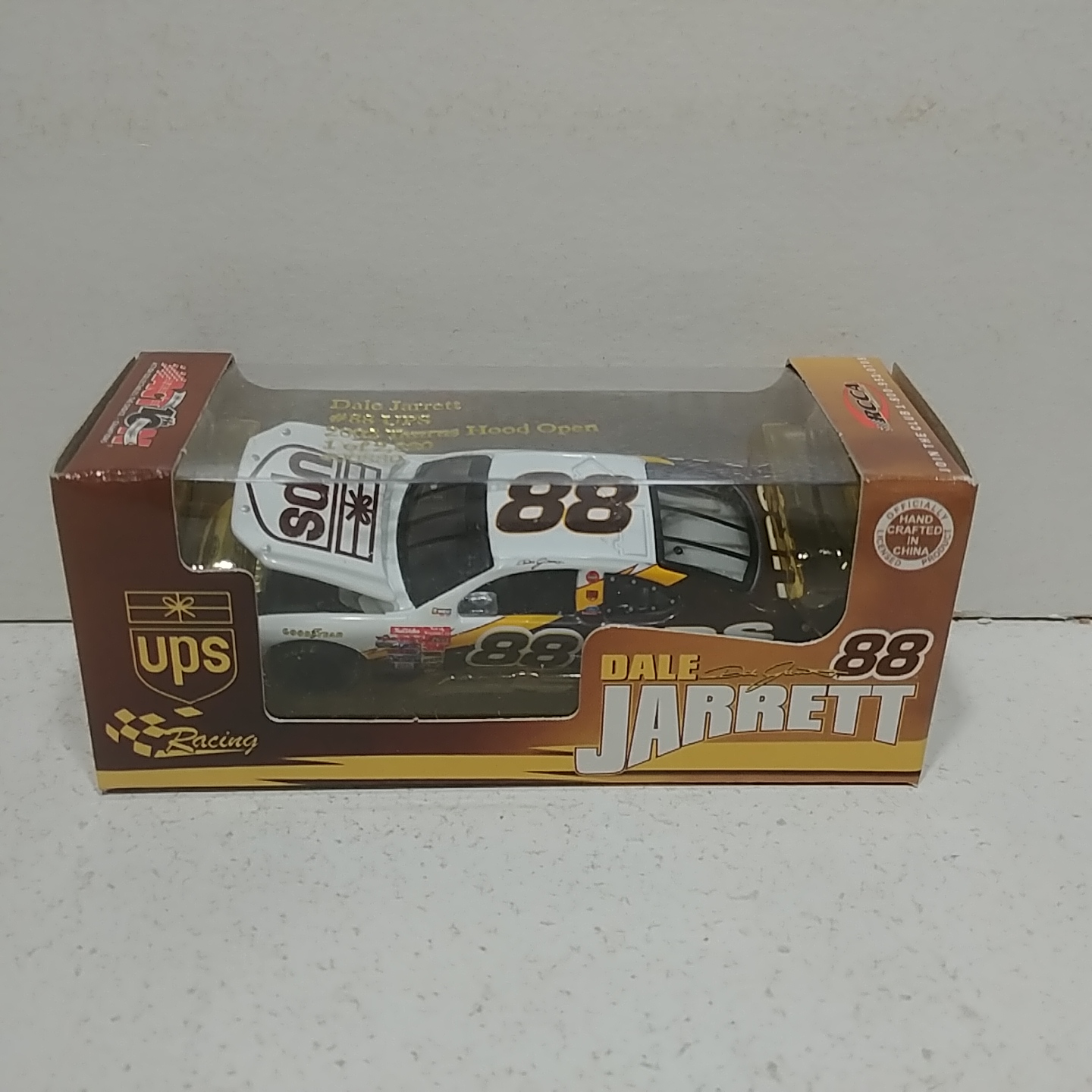 2002 Dale Jarrett 1/64th UPS RCCA hood open Taurus