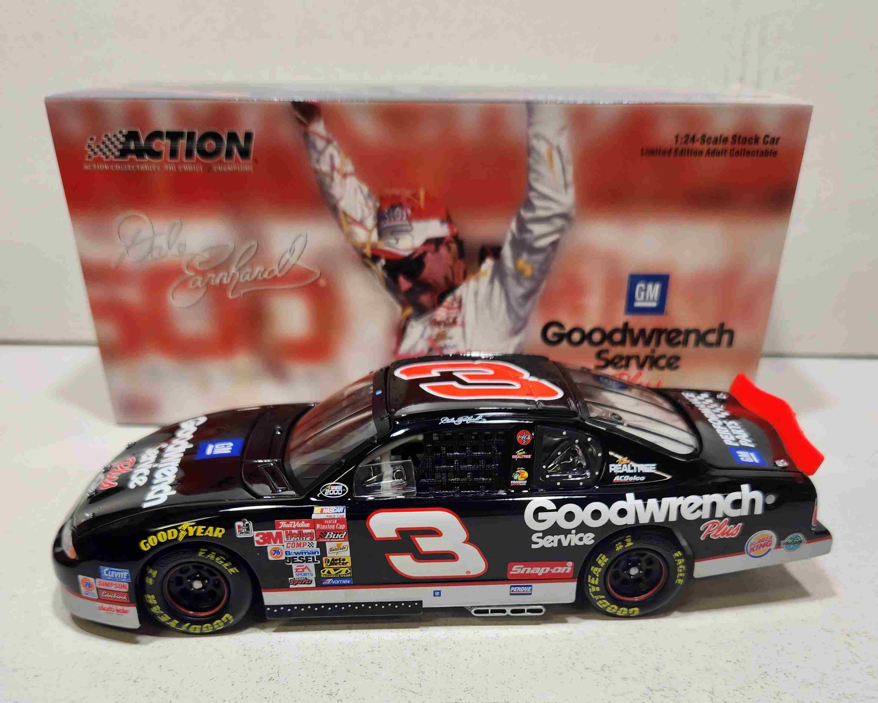 2000 Dale Earnhardt 1/24th Goodwrench "Richmond No Bull" ARC Monte Carlo