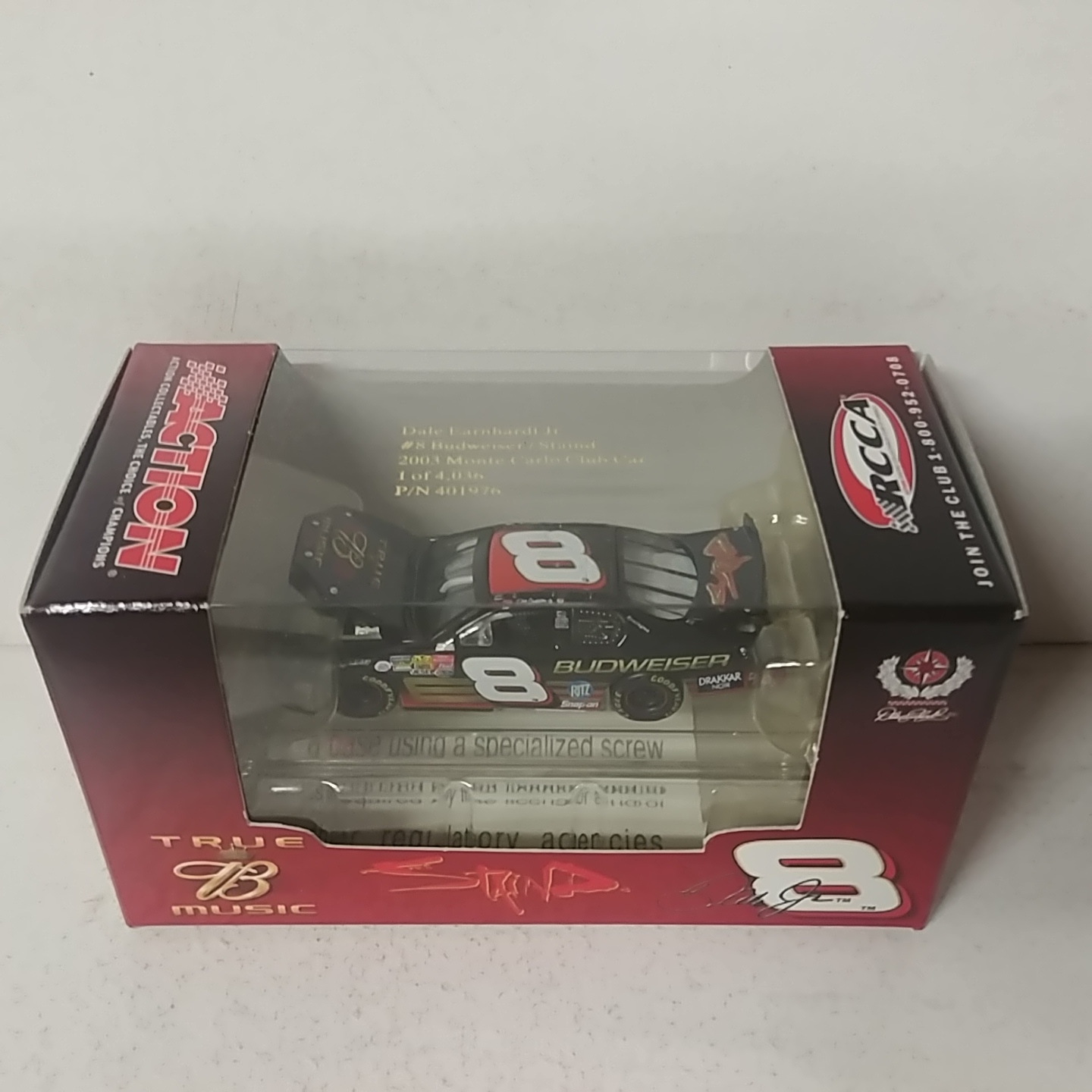 ..2003 Dale Earnhardt Jr 1/64th Budweiser 