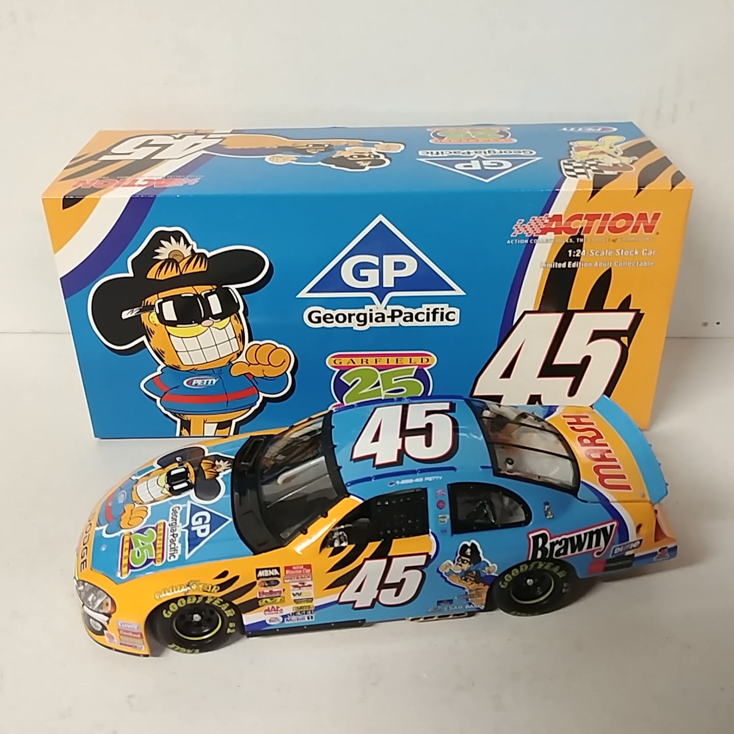 2003 Kyle Petty 1/24th Brawney "Garfield" Intrepid