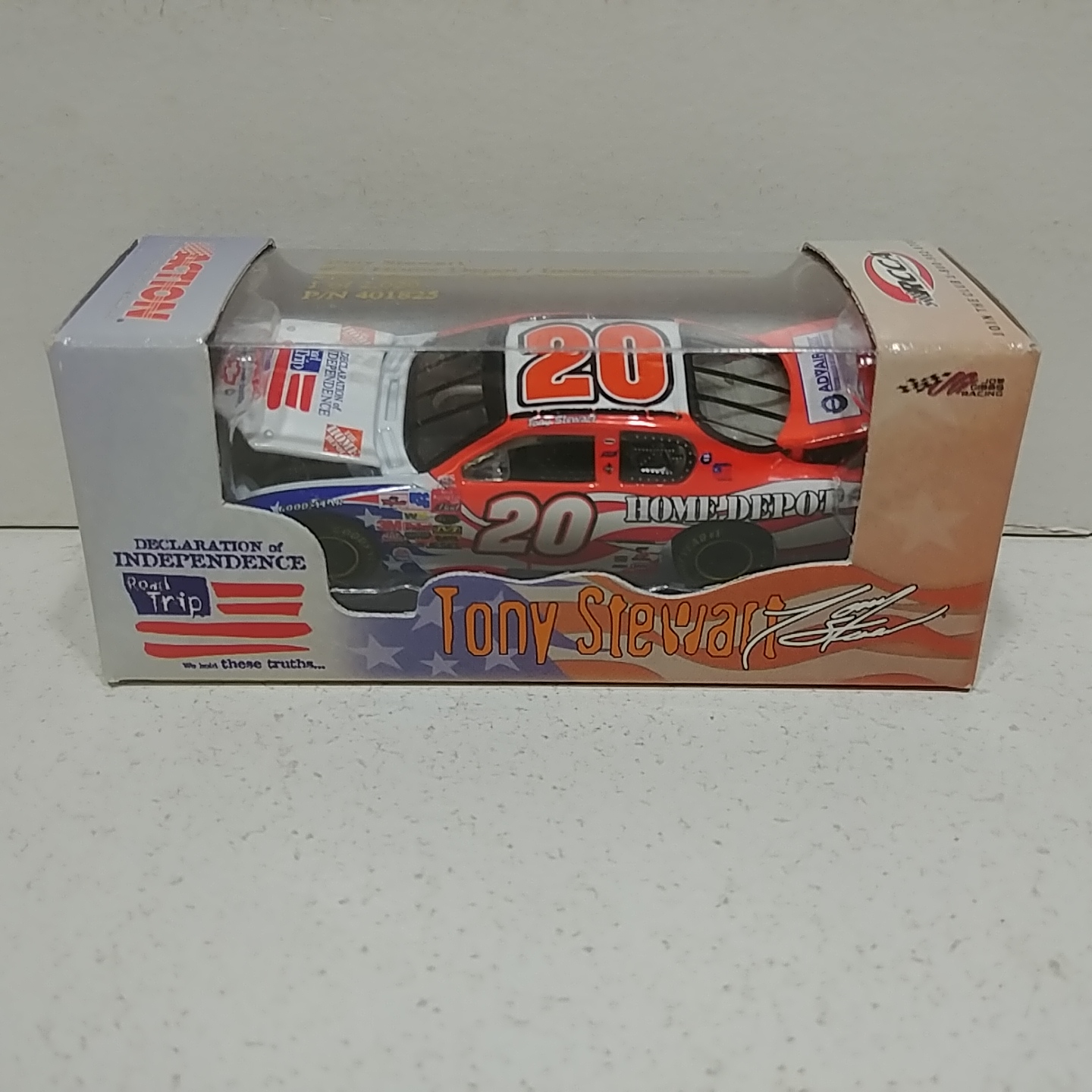 2003 Tony Steawrt 1/64th Home Depot "Independence Day" RCCA hood open Monte Carlo