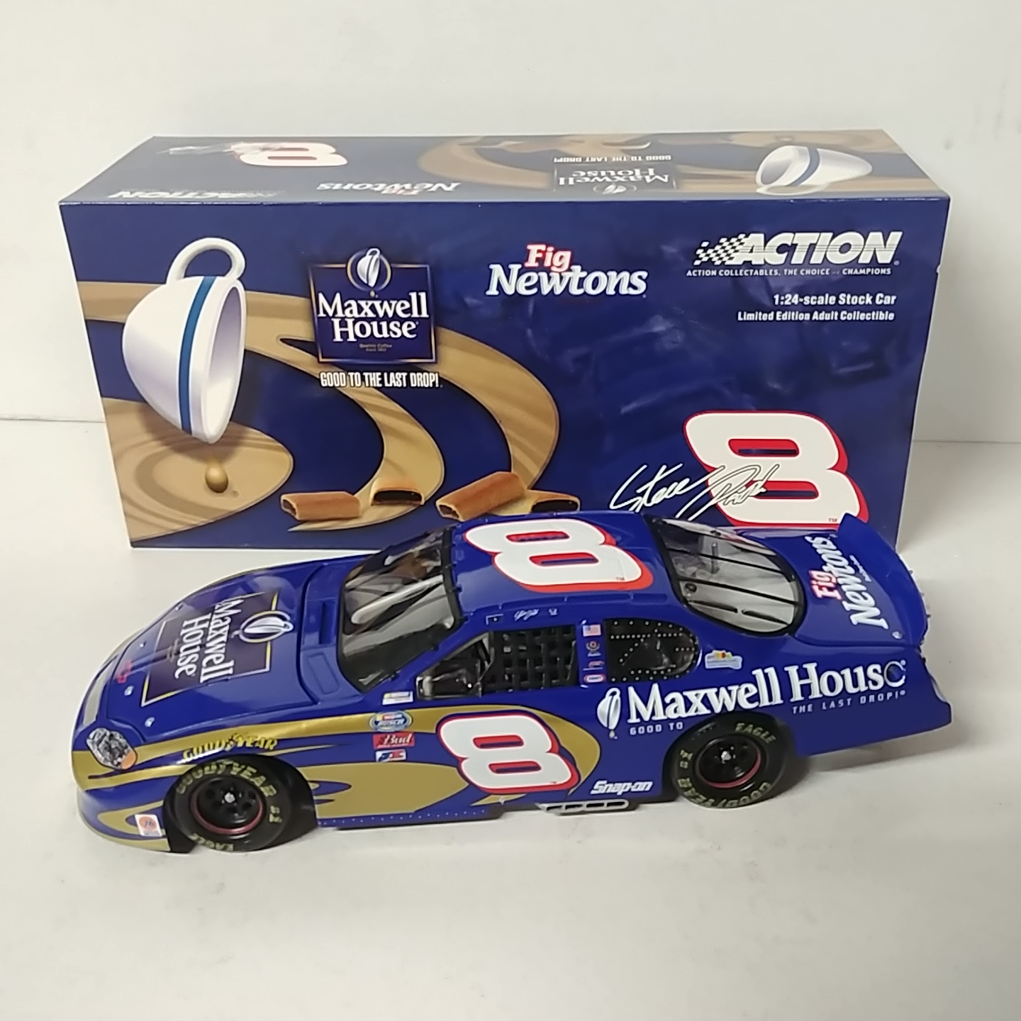 2003 Steve Park 1/24th Maxwell House "Busch Series" c/w car