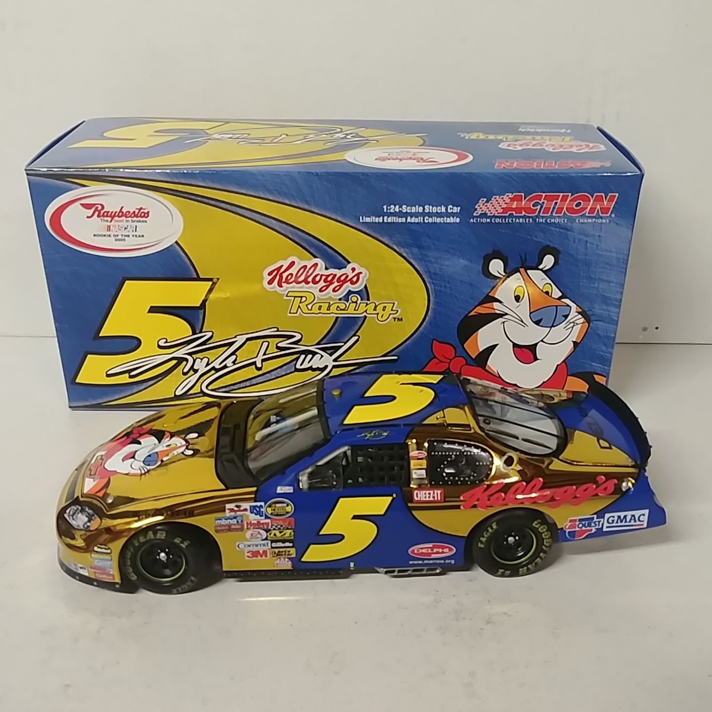 2005 Kyle Busch 1/24th Kelloggs "Rookie of the Year" Monte Carlo