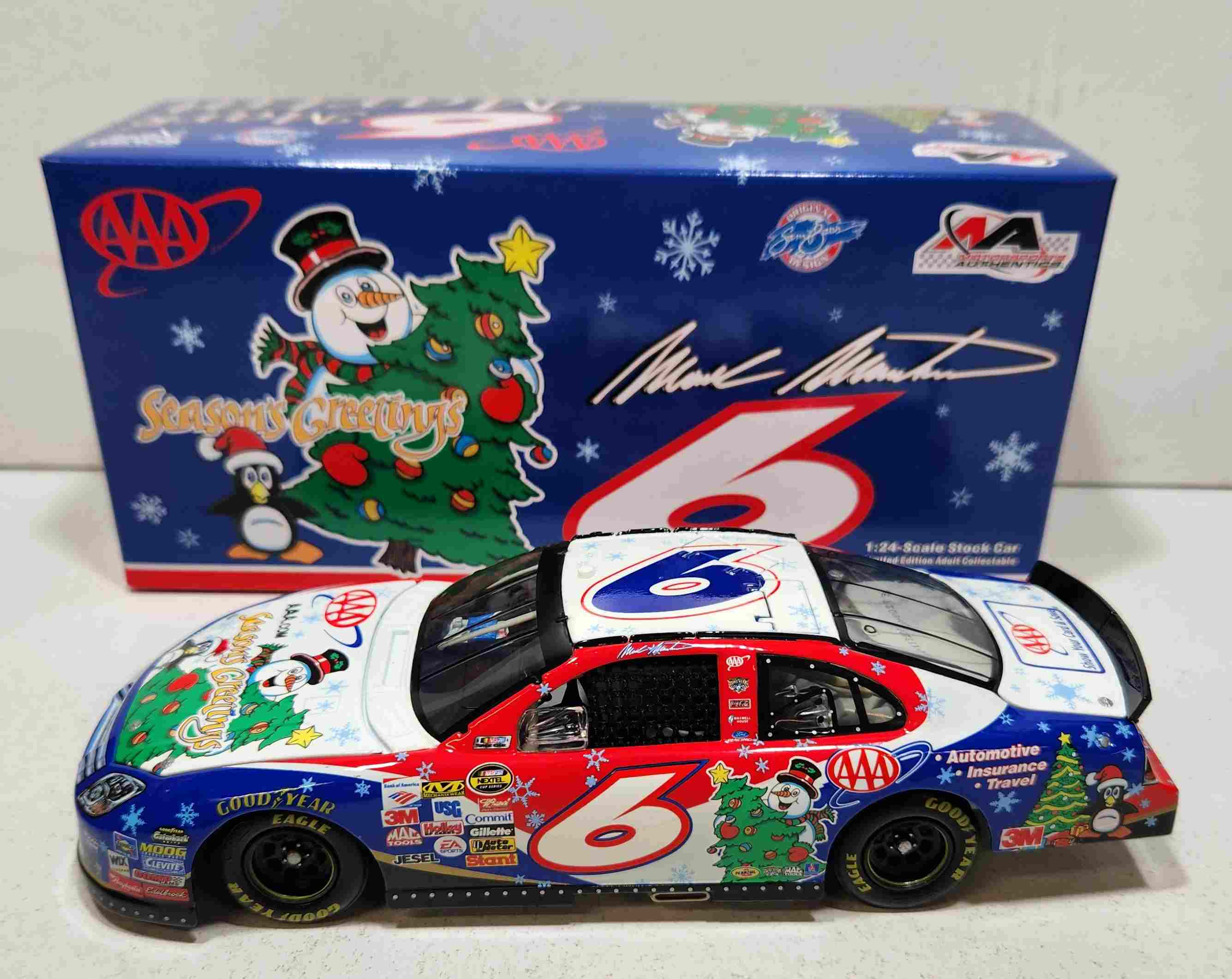 2006 Mark Martin 1/24th AAA "Holiday" Fantasy Fusion