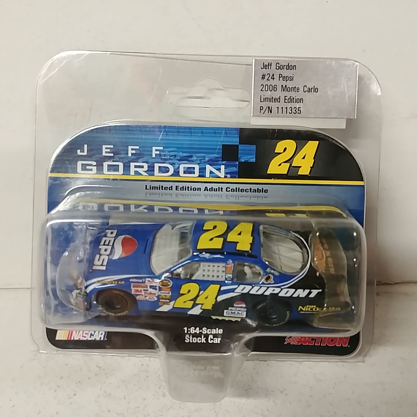 2006 Jeff Gordon 1/64th Pepsi AP Monte Carlo