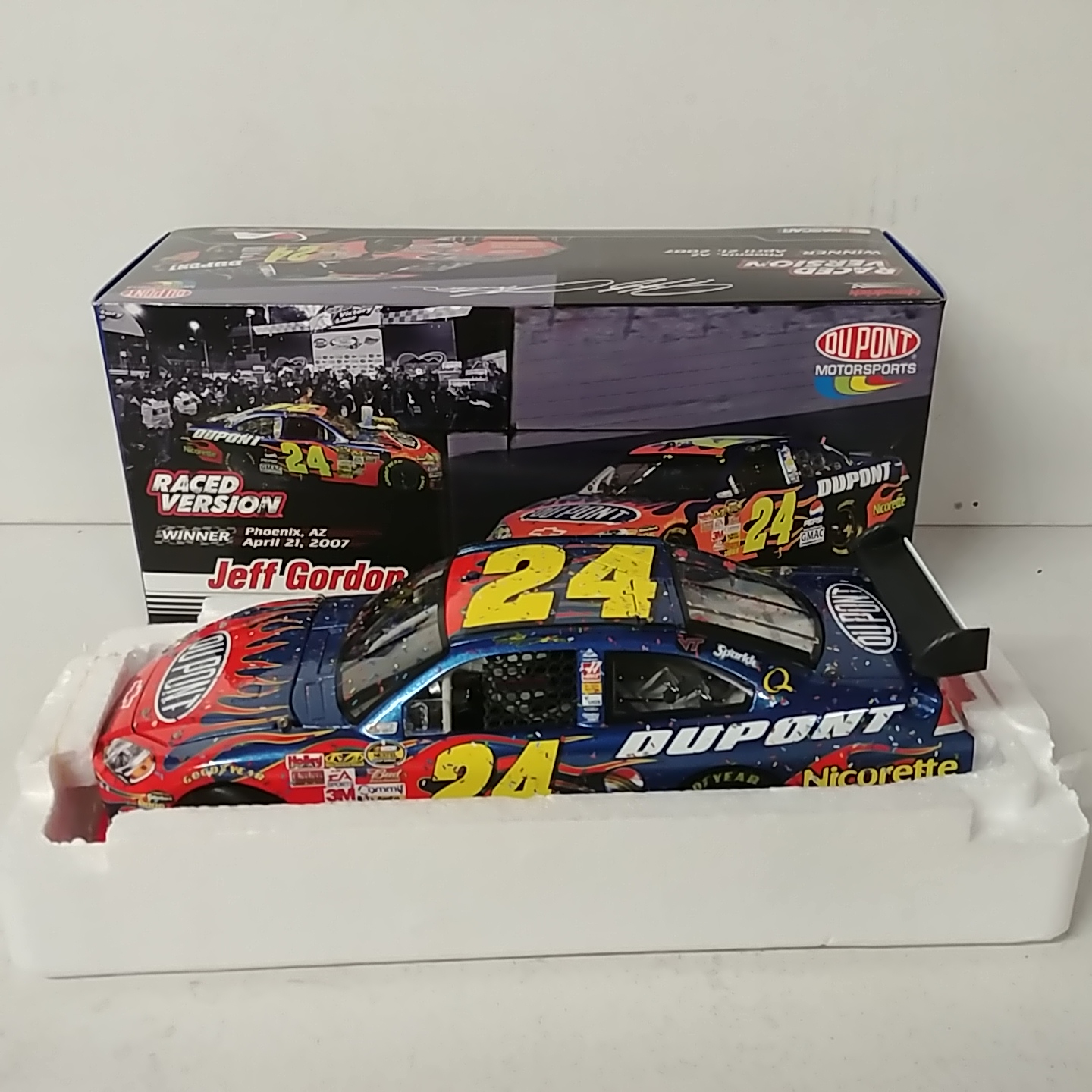 2007 Jeff Gordon 1/24th Dupont "Car of Tomorrow" "Phoenix Win" Impala SS