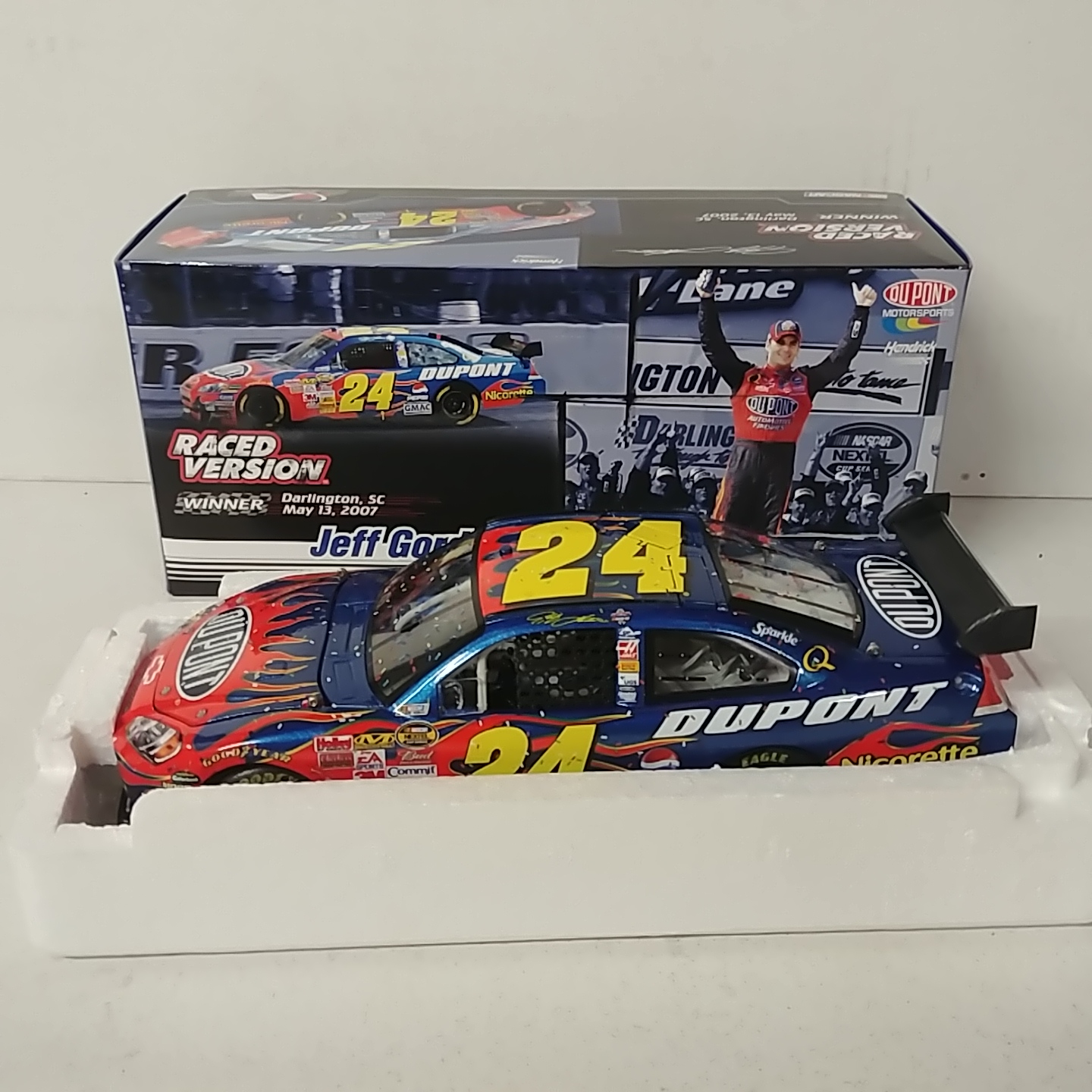 2007 Jeff Gordon 1/24th Dupont "Car of Tomorrow" "Darlington Win" Impala SS